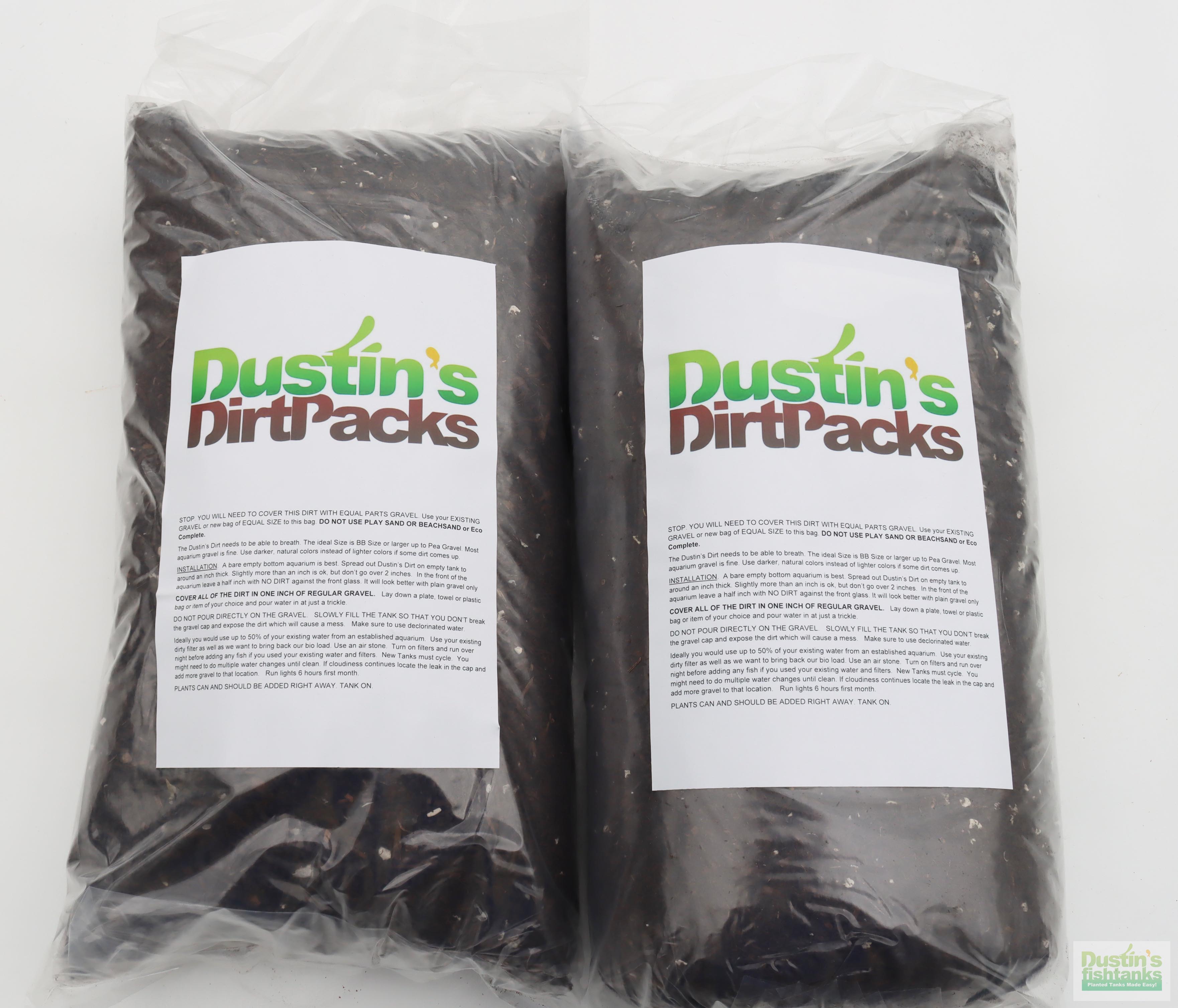 Dustin's Dirt Packs. (Aquarium Substrate Our own Premier Mix)