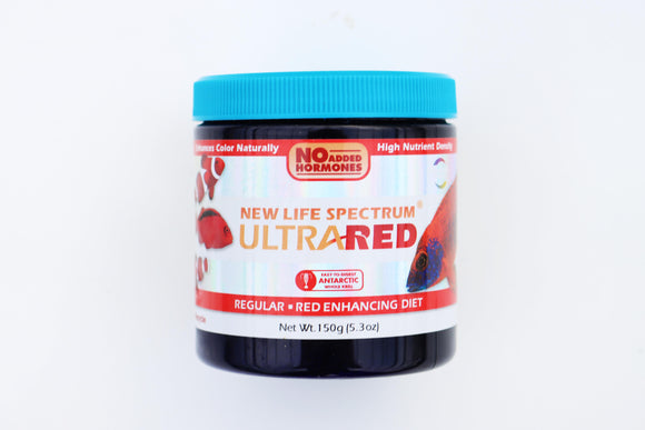 New Life Spectrum Ultra Red: Regular Red Enhancing Diet - Aquarium Equipment