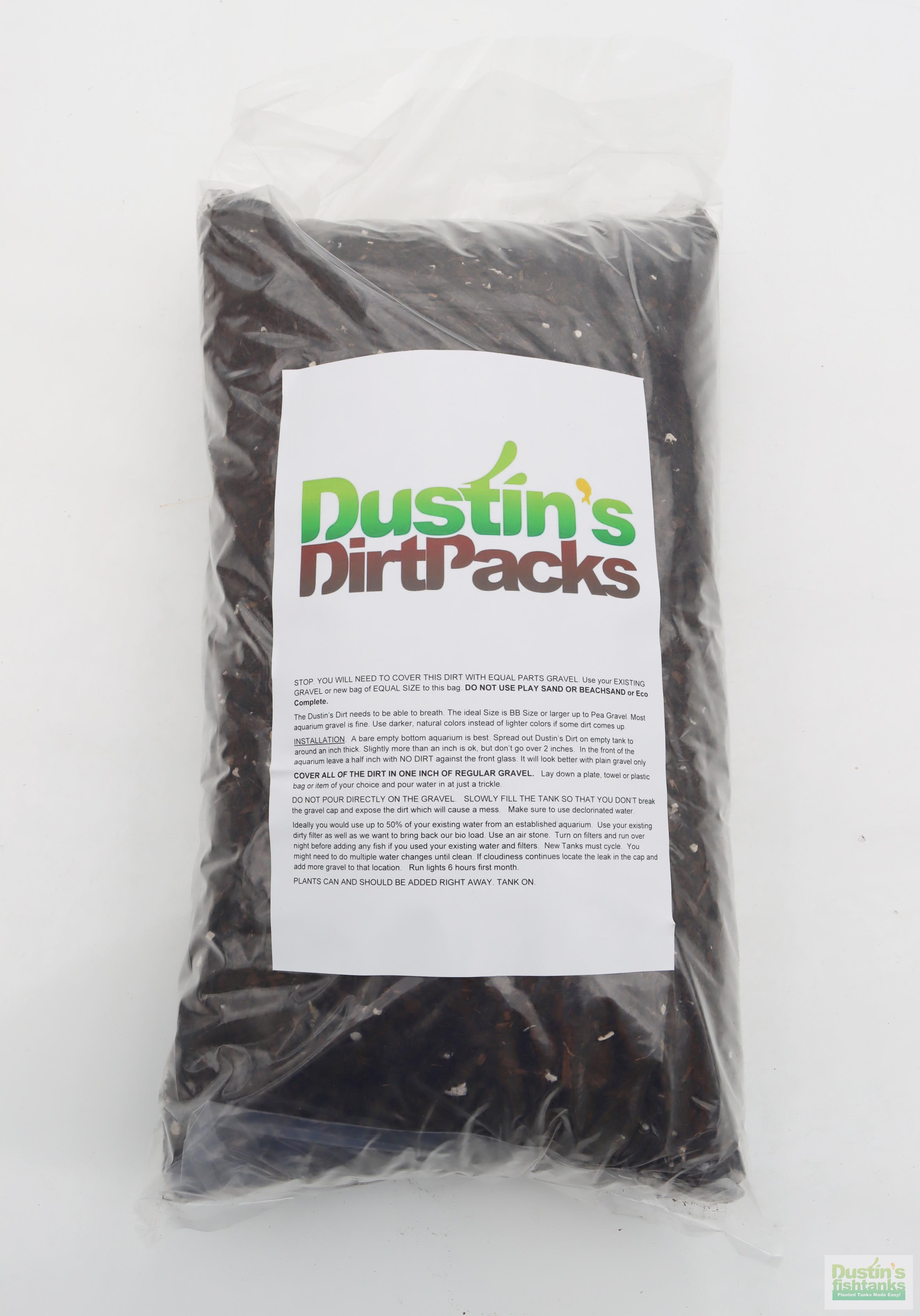 Dustin's Dirt Packs. (Aquarium Substrate Our own Premier Mix)
