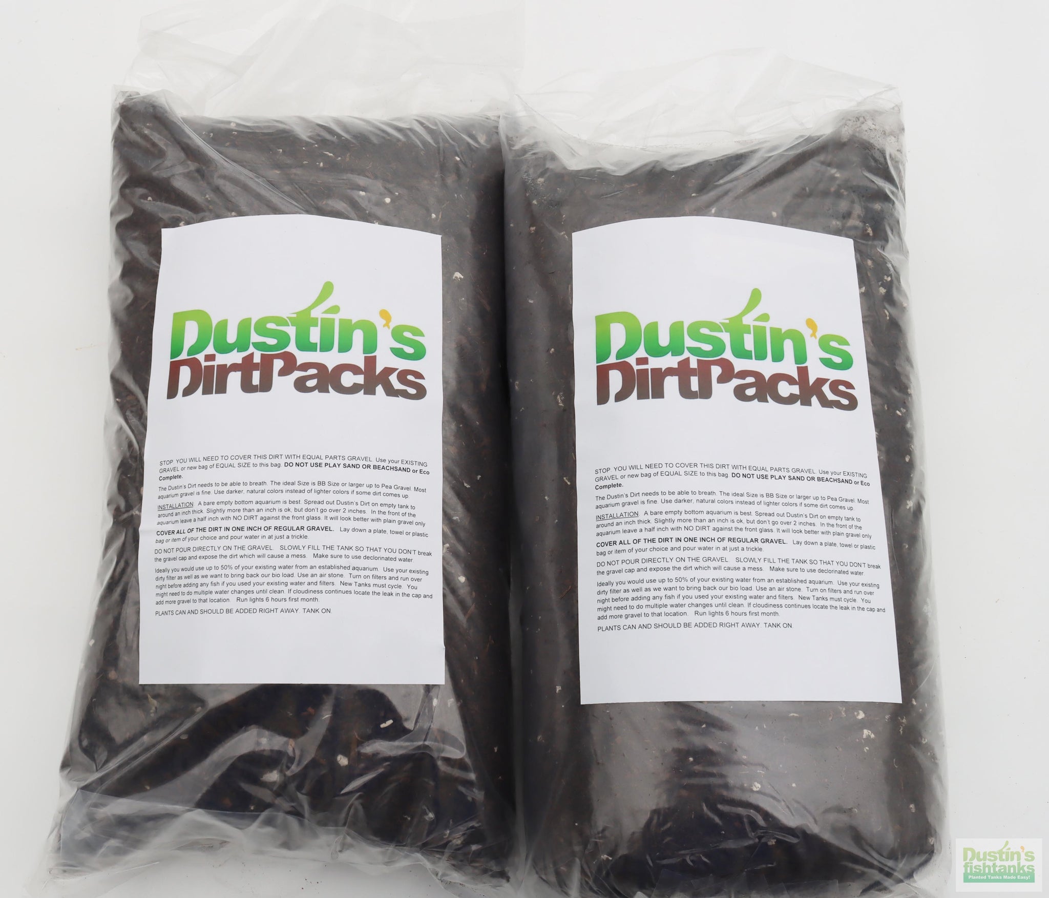 aquarium plant fertilizer substrate Dustin's Dirt Packs. (Aquarium Substrate, Our own Premier Substrate Mix) –  DustinsFishtanks